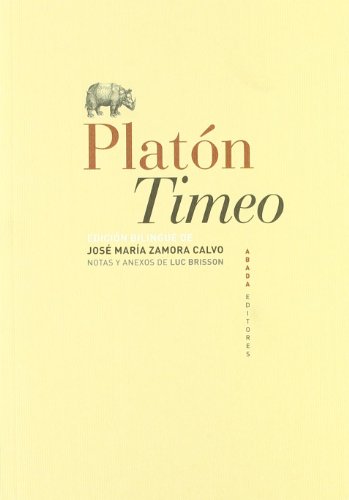 Timeo (LECTURAS DE FILOSOFÍA) von Milenio Publicaciones S.L.